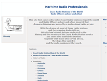 Tablet Screenshot of maritimeradio.pro